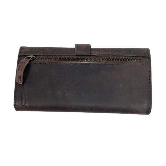 Leather ESTALON Crossbody Bags/Bifold Wallet set - Picture 4 of 15